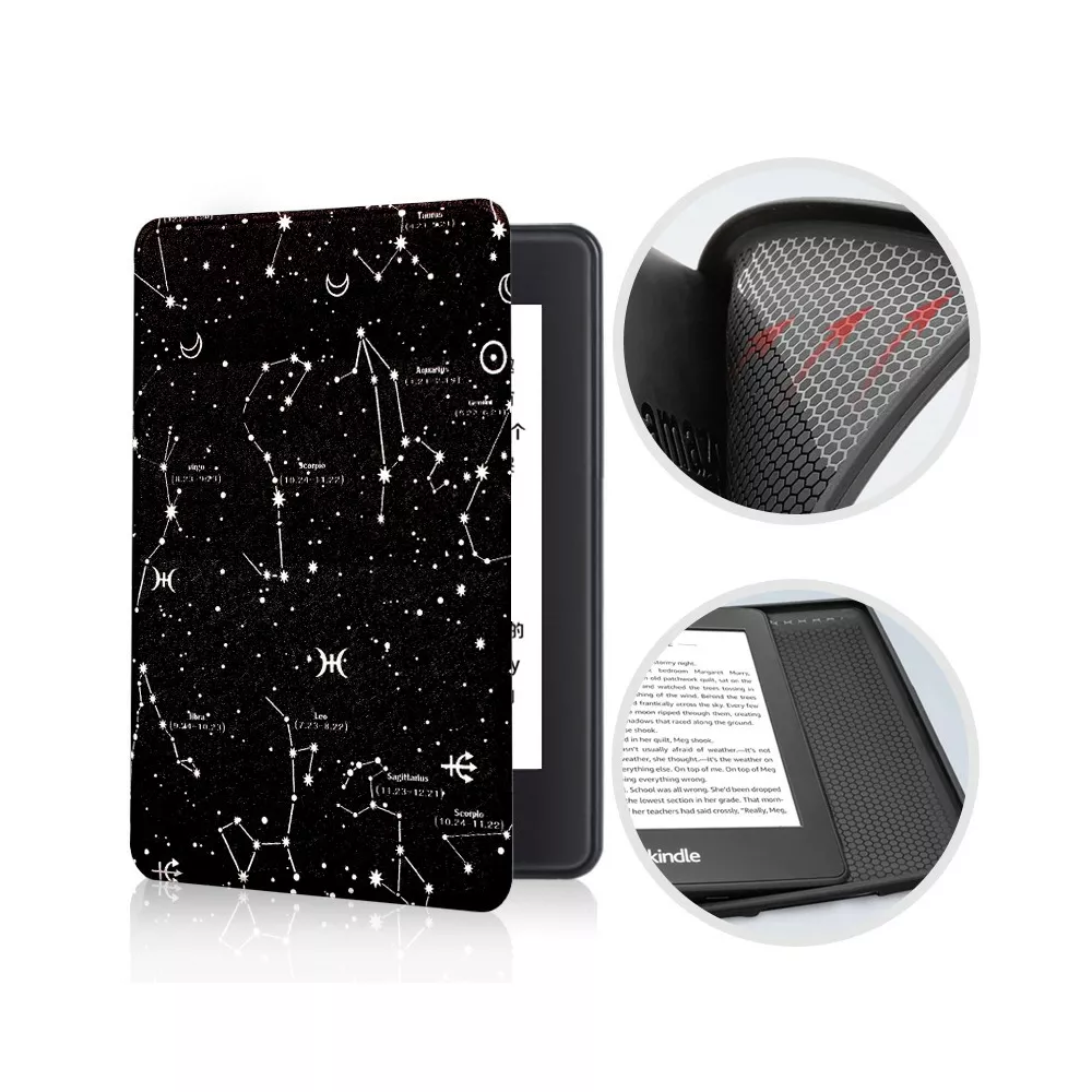 Etui Kindle 11 Touch silikonowy tył wzory - Kolor: 10. Constellation