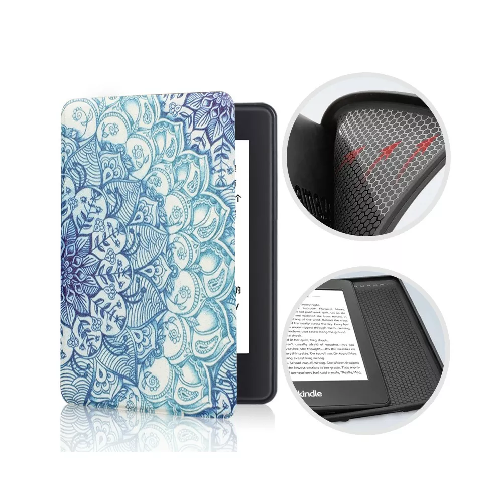 Etui Kindle 11 Touch silikonowy tył wzory - Kolor: 03. Mandala