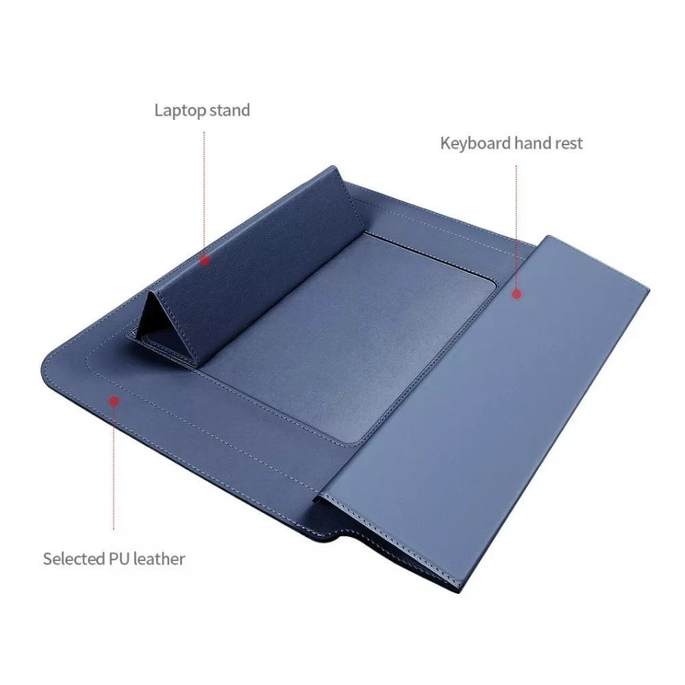 Etui Haiberd na Macbooka Pro 13/Macbooka Air 13 z podstawką