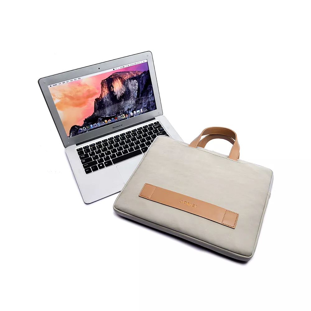 Etui JQ na laptopa 13,3" 14,1" eco skóra
