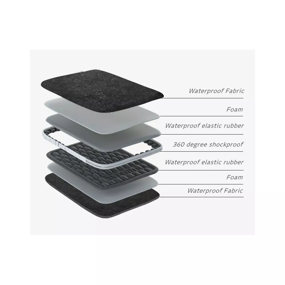 Etui Kinmac na laptopa 13,3" eco skóra