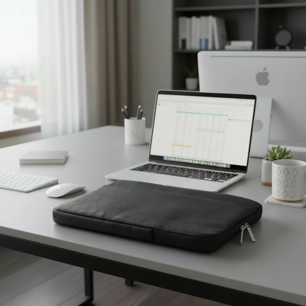 Etui Kinmac na laptopa 15,6" eco skóra