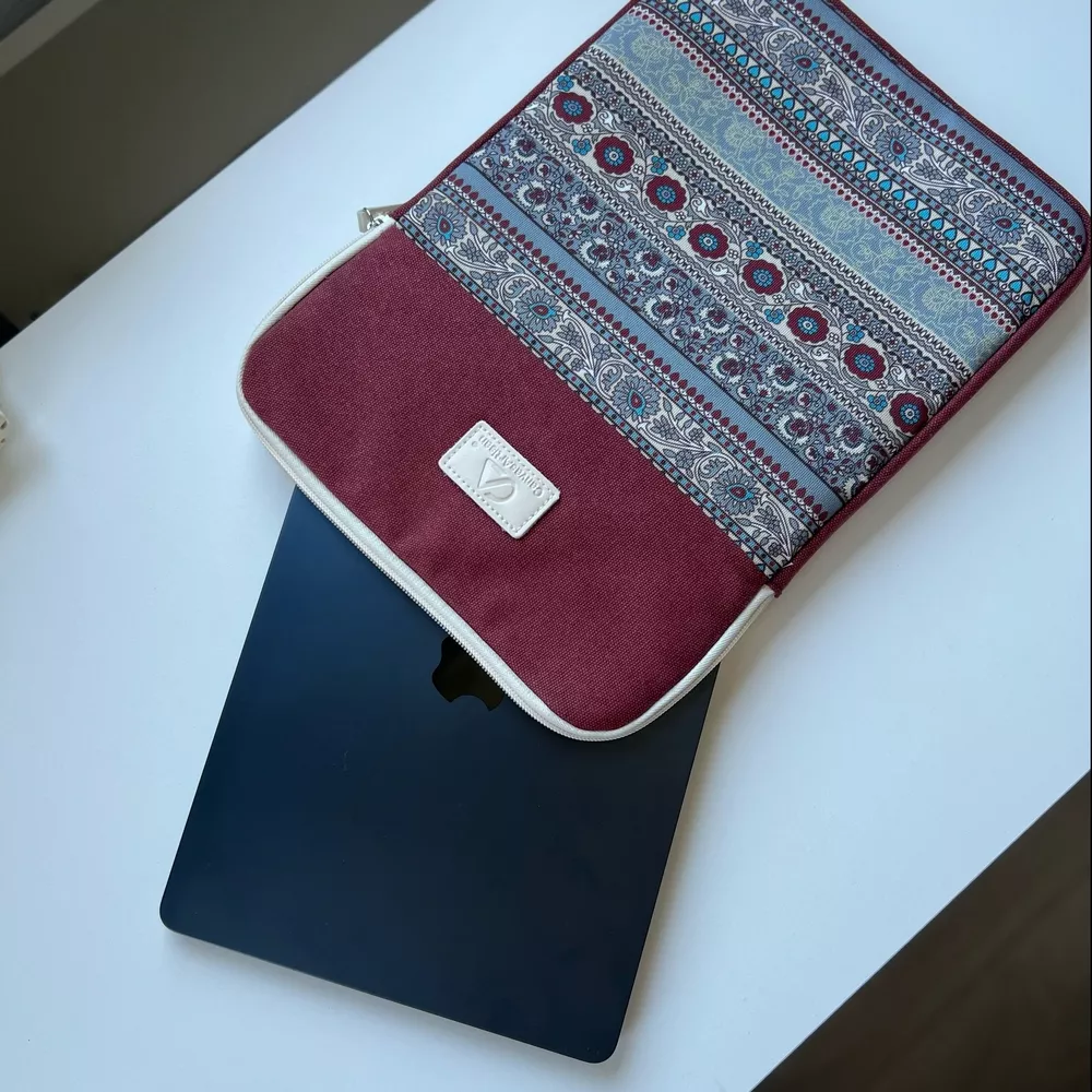 Etui etno Canvas na laptopa 15,6"