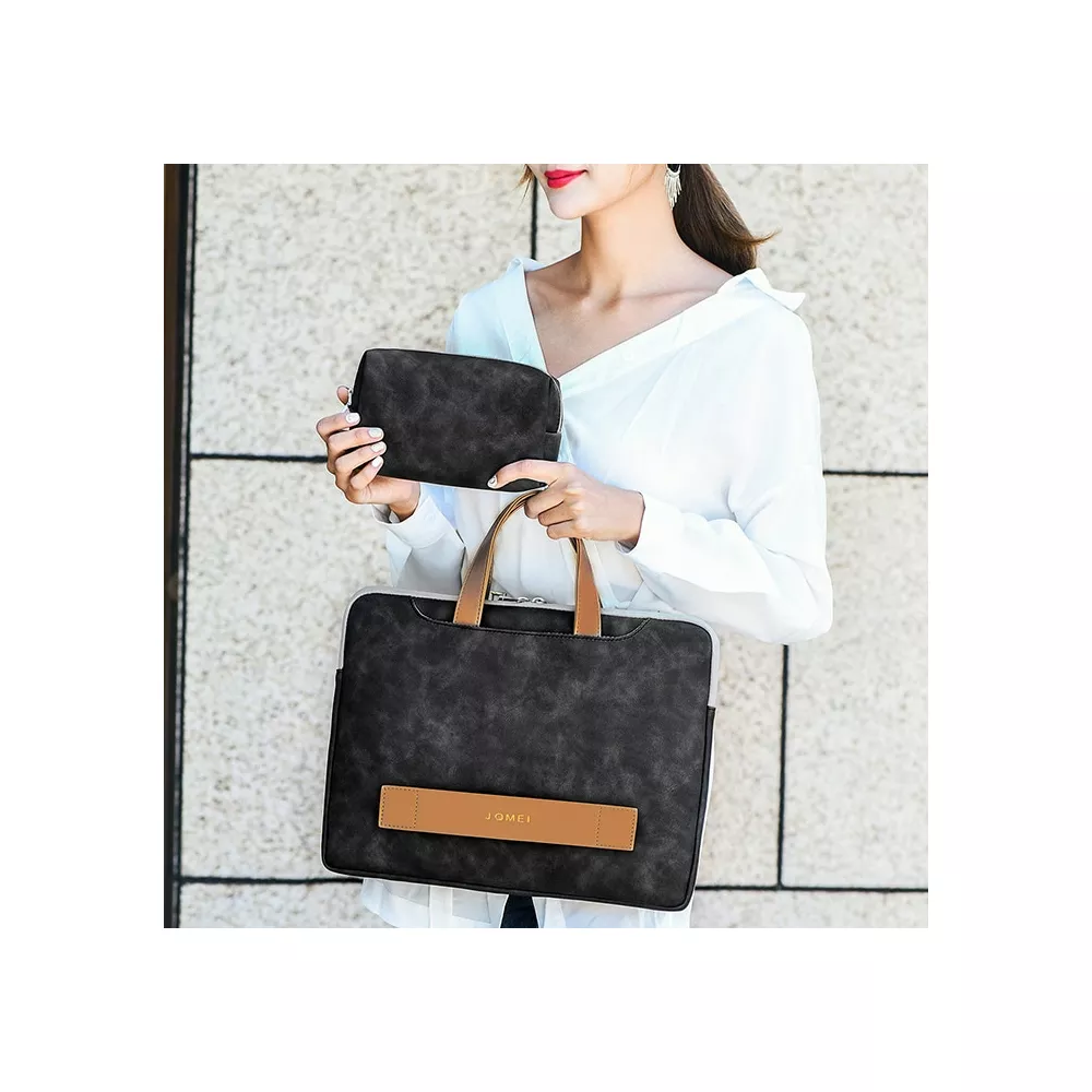 Etui/torba JQ Eva na laptopa 15,6" eco skóra