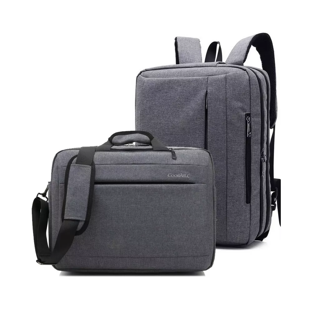 Torba/Plecak Coolbell na laptopa 17,3" CB-5501 - Kolor: szary