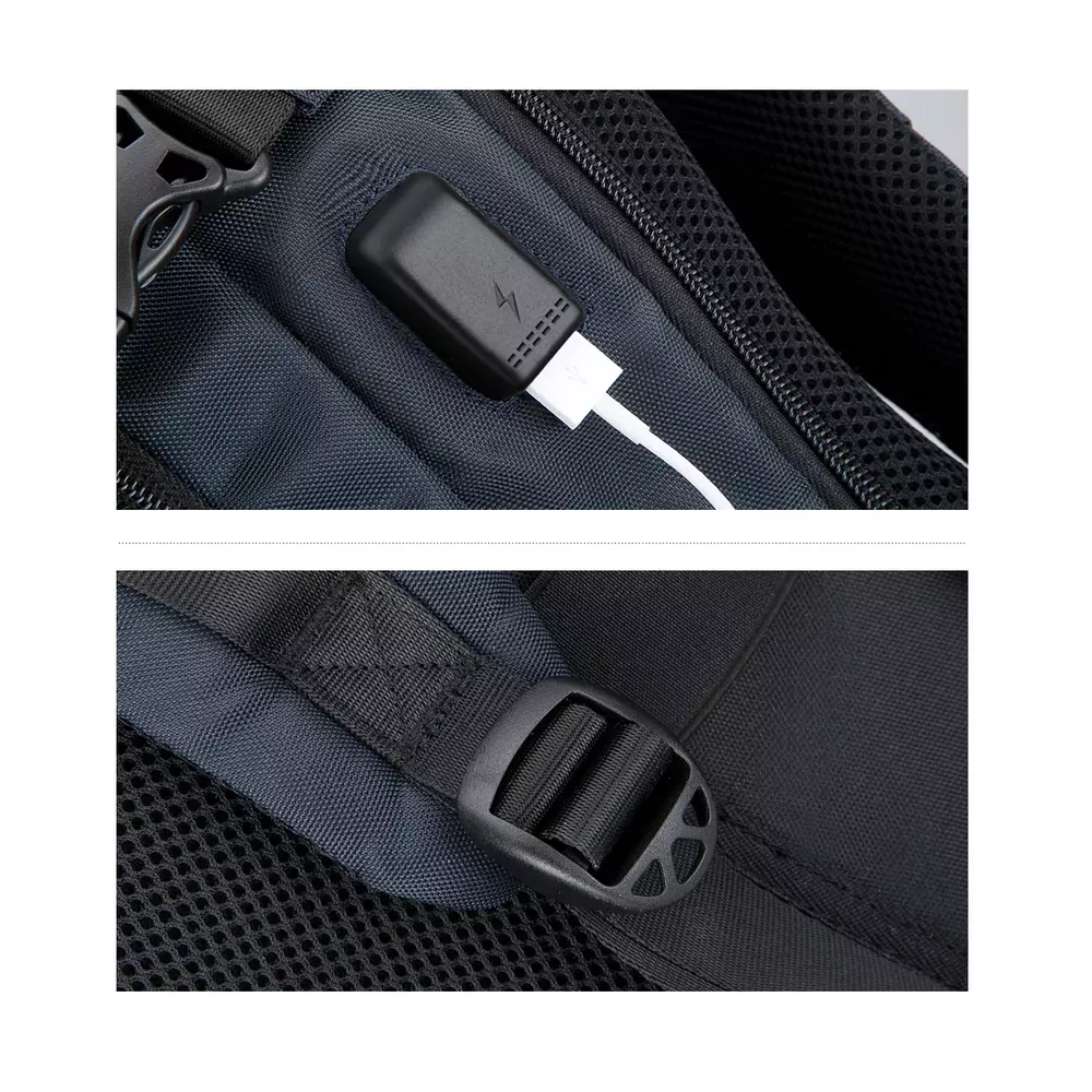 Plecak Aoking na laptopa 15,6" 16,4" bardzo pojemny z USB