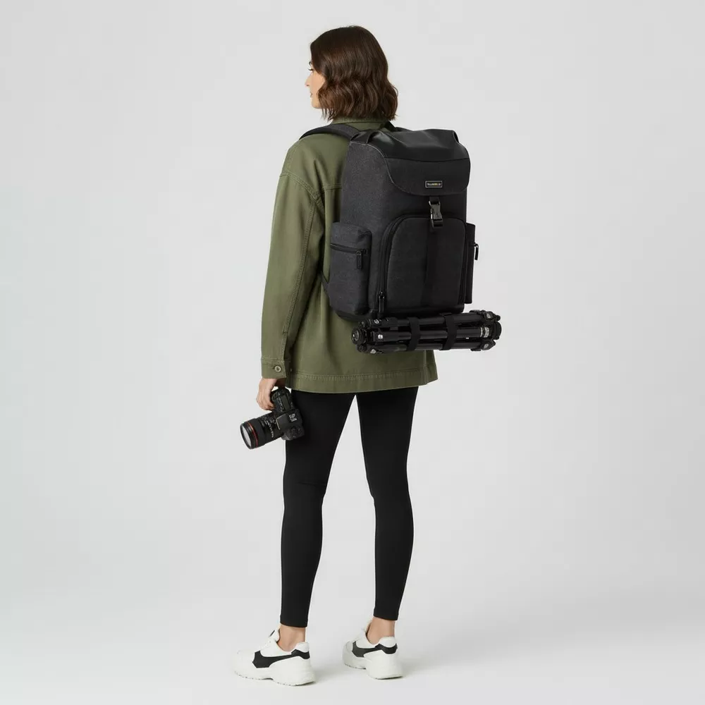Plecak fotograficzny Caden M8 na aparat + laptopa 15,6"