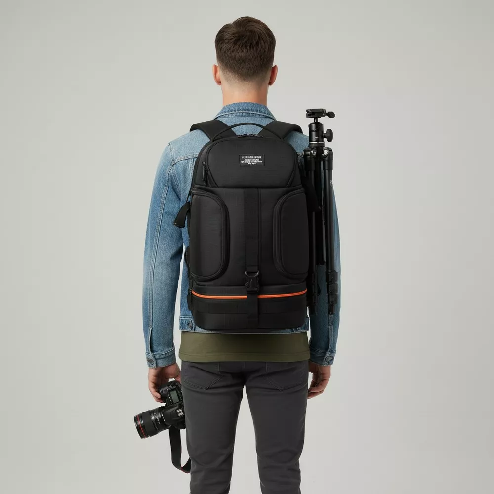 Plecak fotograficzny MDN na aparat + laptopa 15,6"