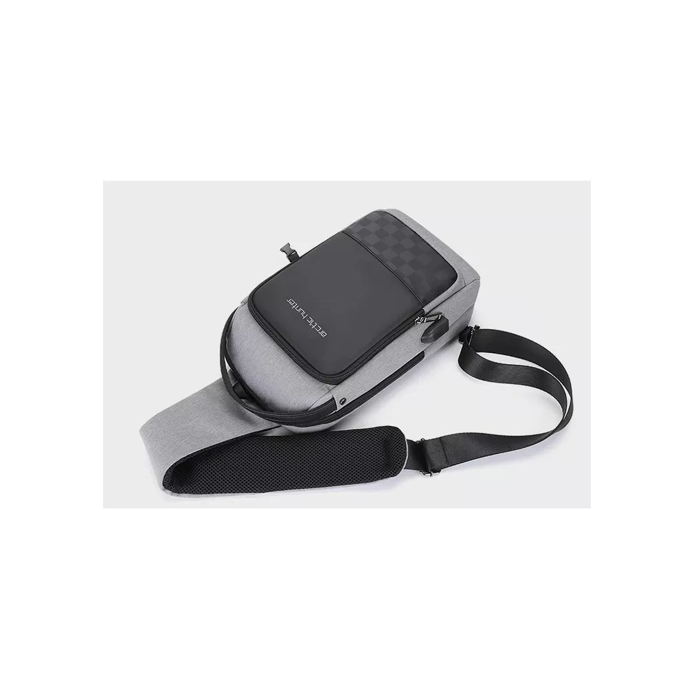 Plecak miejski Arctic Hunter na jedno ramię organizer z USB XB00105