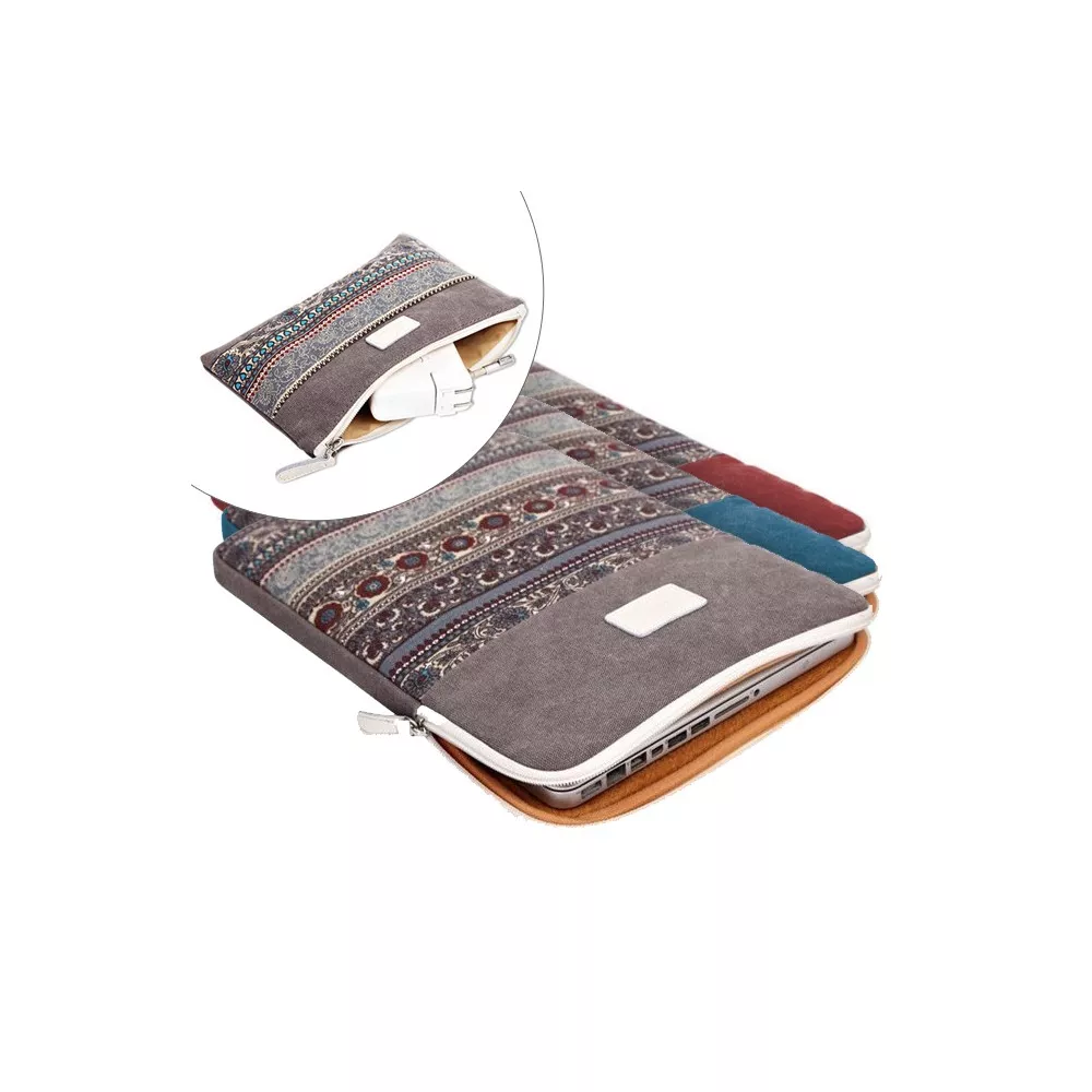 Zestaw Etui etno Canvas na laptopa 14,1" + Etui etno Canvas na zasilacz