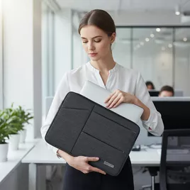 Etui Canvas na laptopa 16,4" z kieszonkami