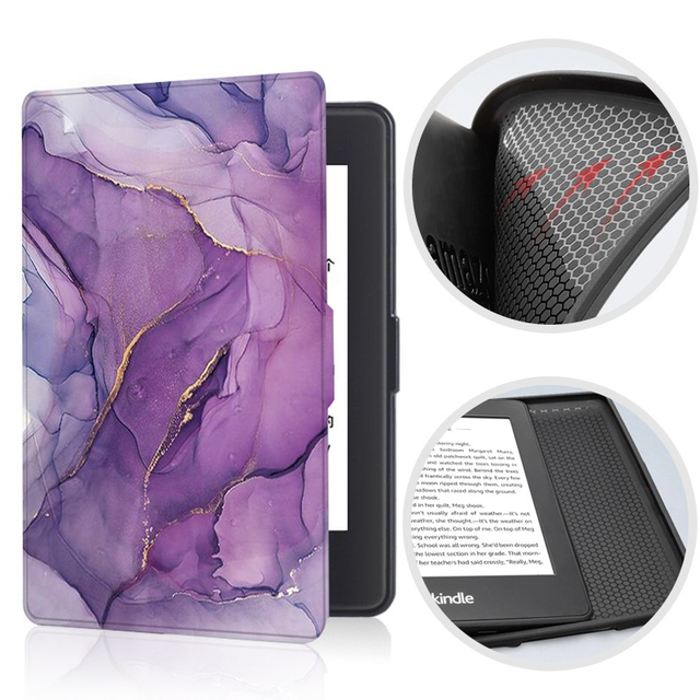 Etui Kindle Paperwhite 1/2/3 silikonowy tył wzory - Kolor: 25. Modern aesthetic