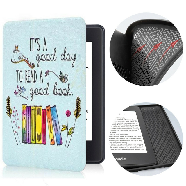 Etui Kindle 10 Touch silikonowy tył wzory - Kolor: 27. it's a good day