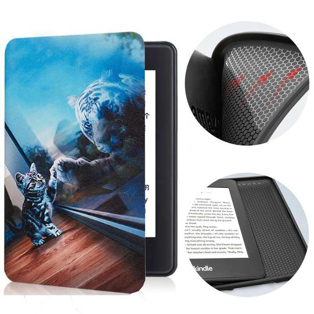 Etui Kindle 10 Touch silikonowy tył wzory - Kolor: 29. Mirror