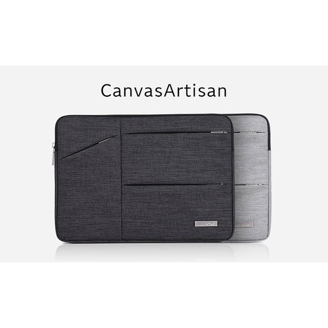 Etui Canvas na laptopa 15,6&quot; z kieszonkami