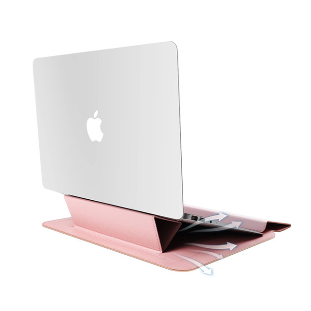 Etui Haiberd na Macbooka Pro 13/Macbooka Air 13 z podstawką