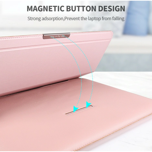 Etui Haiberd na Macbooka Pro 13/Macbooka Air 13 z podstawką