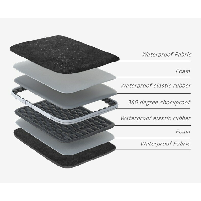 Etui Kinmac na laptopa 13,3&quot; eco skóra