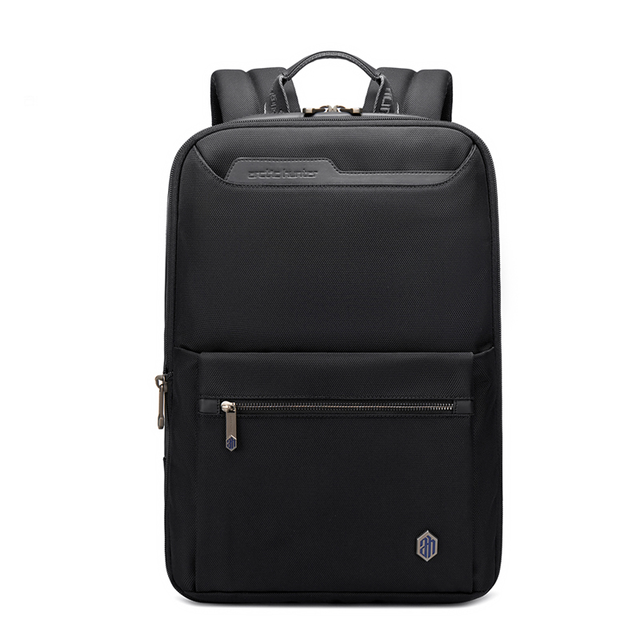 Plecak z nylonu balistycznego na laptopa 15,6&quot; Arctic Hunter B00410 smukły - Kolor: czarny