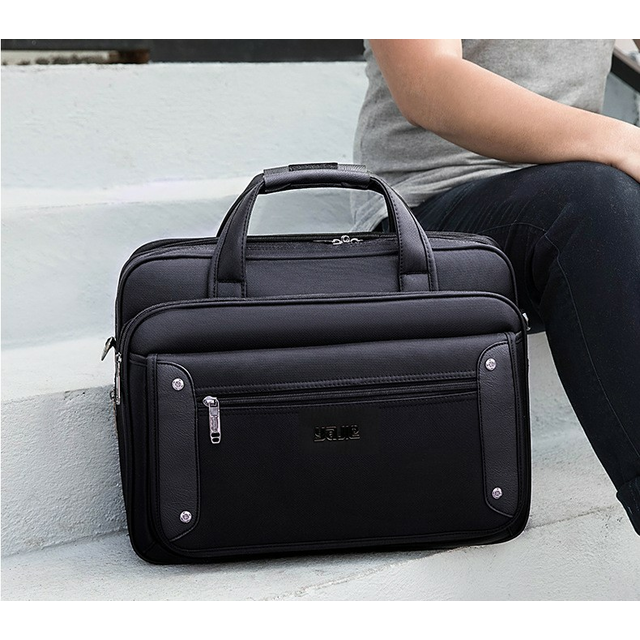 Klasyczna torba na laptopa 19&quot; dwukomorowa