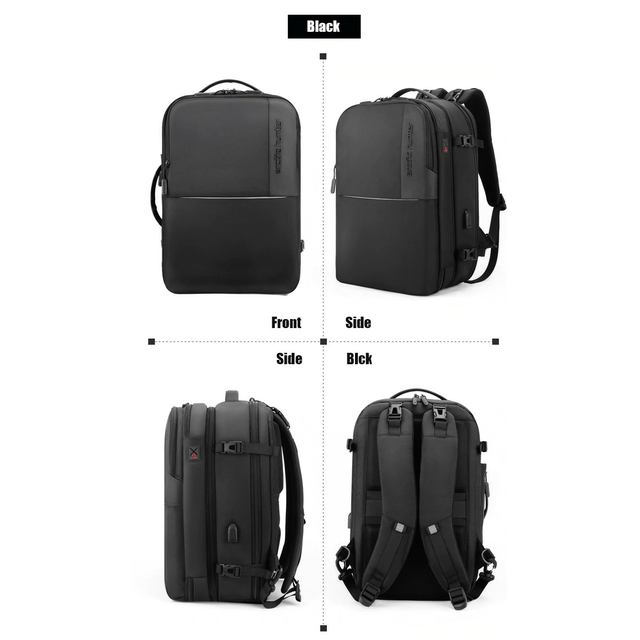 Plecak 2in1 Arctic Hunter na laptopa 15,6&quot; bardzo pojemny bagaż podręczny B00382