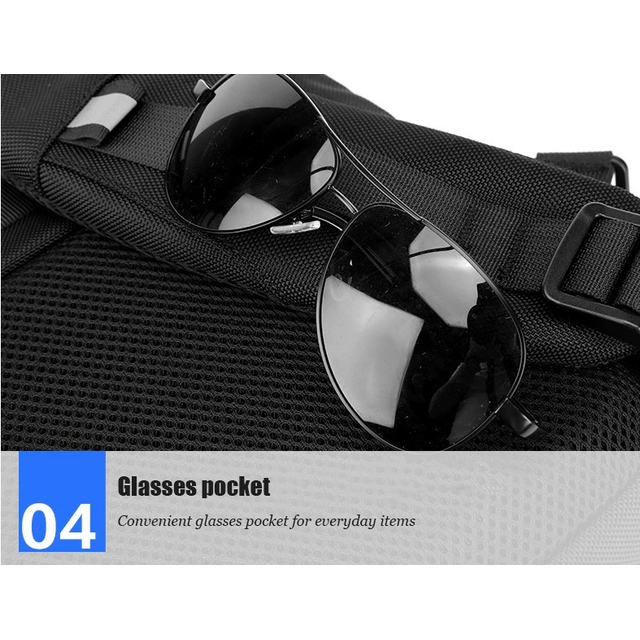 Plecak 2in1 Arctic Hunter na laptopa 15,6&quot; bardzo pojemny bagaż podręczny B00382