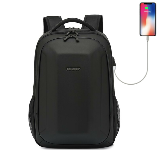 Plecak Aopin na laptopa 15,6&quot; bardzo pojemny z USB i RFID