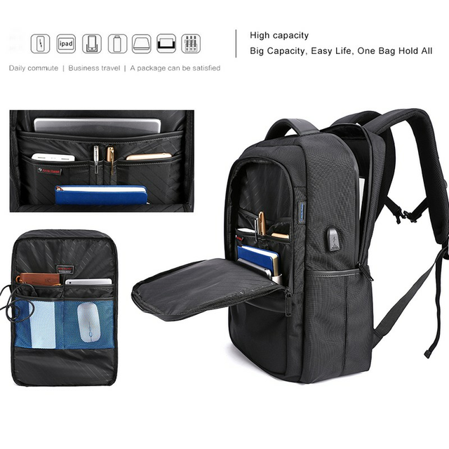 Plecak Arctic Hunter na laptopa 17,3&quot;