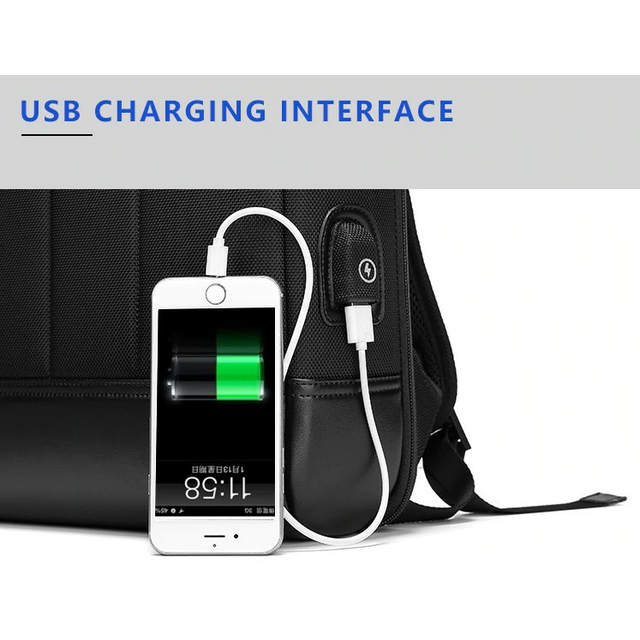 Plecak Eurcool/Nigeer na laptopa 15,6&quot; EC-1990 z USB