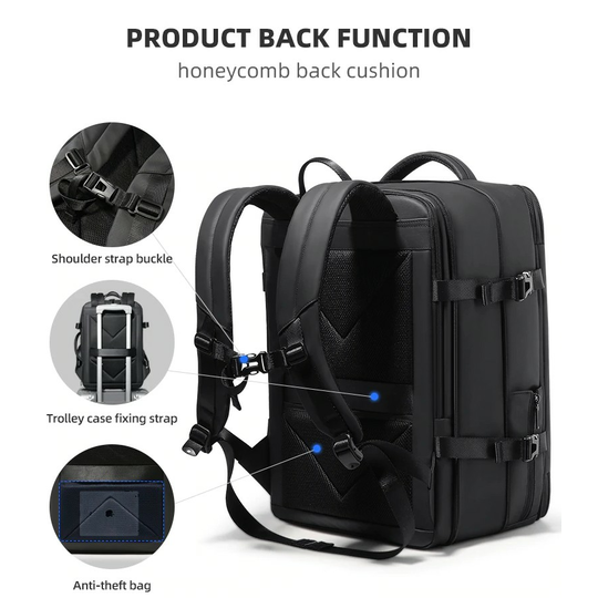 Plecak FRN na laptopa 17,3&quot; 5015 bagaż podręczny z USB
