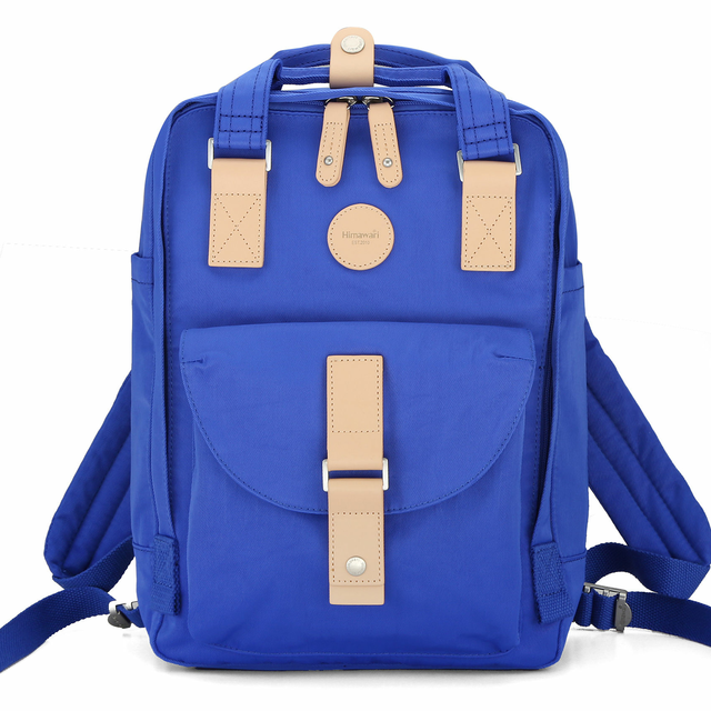 Plecak Himawari HM190L na laptopa 13,3&quot; 14,1&quot; vintage kwiaty (1)