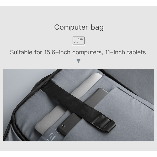Plecak Kingsons na laptopa 15,6&quot; KS3203W rozkładany na płasko z USB