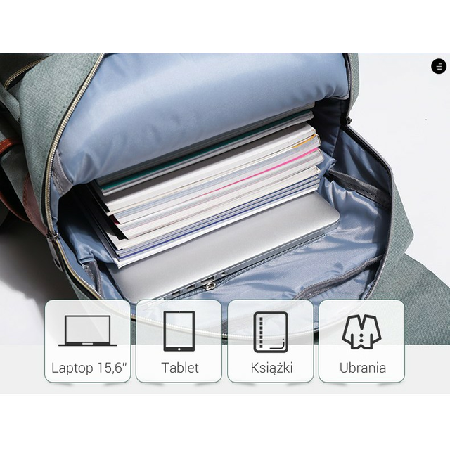 Plecak Oxford na laptopa 15,6&quot;