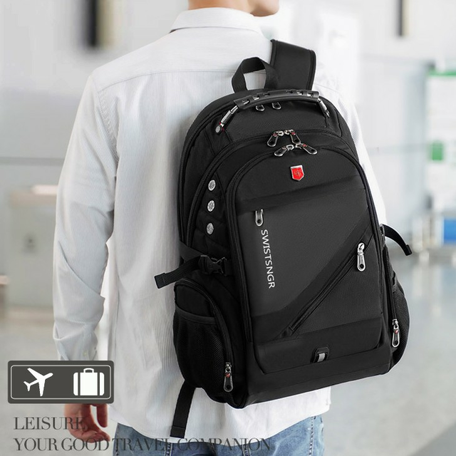 Plecak RuiBer na laptopa 17,3&quot; bardzo pojemny złącze USB