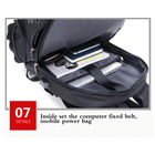 Plecak RuiBer na laptopa 17,3&quot; bardzo pojemny złącze USB