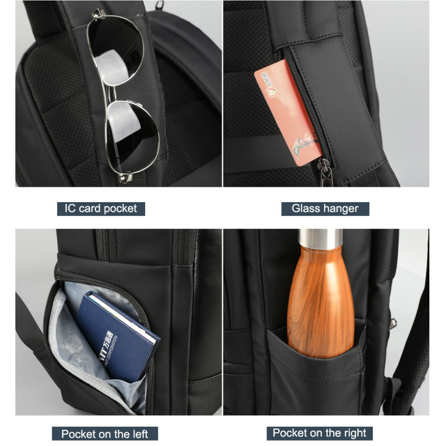 Plecak Tigernu na laptopa 15,6&quot; - 16,4&quot; T-B3668 z USB