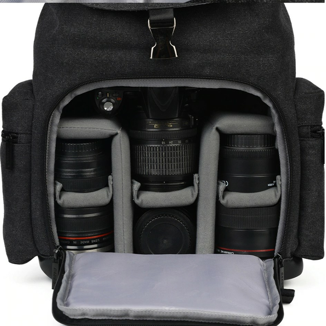 Plecak fotograficzny Caden M8 na aparat + laptopa 15,6&quot;