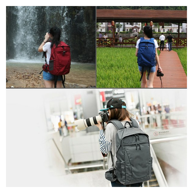 Plecak fotograficzny Careell na aparat i laptopa 15,6&quot;