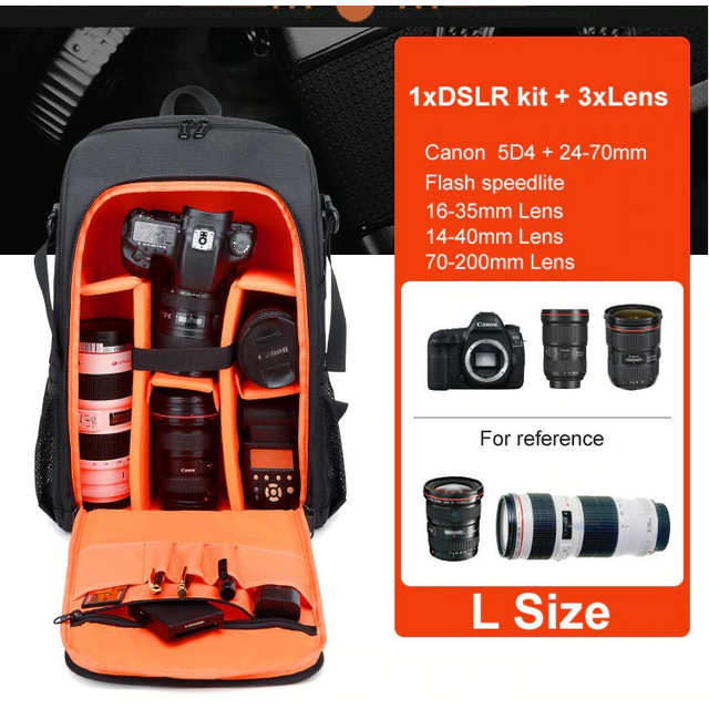 Plecak fotograficzny MDN Zoom L na aparat + laptopa 15,6&quot;