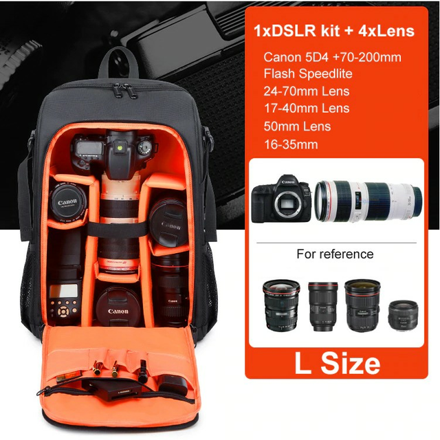 Plecak fotograficzny MDN Zoom L na aparat + laptopa 15,6&quot;