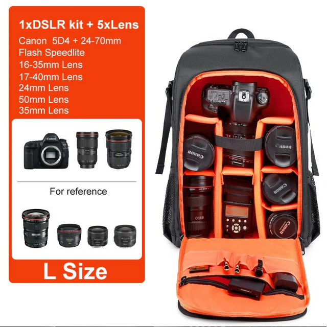 Plecak fotograficzny MDN Zoom L na aparat + laptopa 15,6&quot;