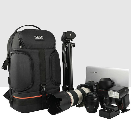 Plecak fotograficzny MDN na aparat + laptopa 15,6&quot;