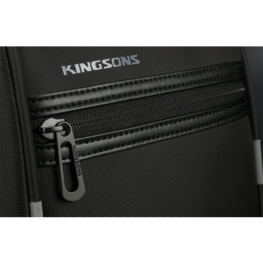 Plecak miejski Kingsons na jedno ramię organizer z USB KS3174W