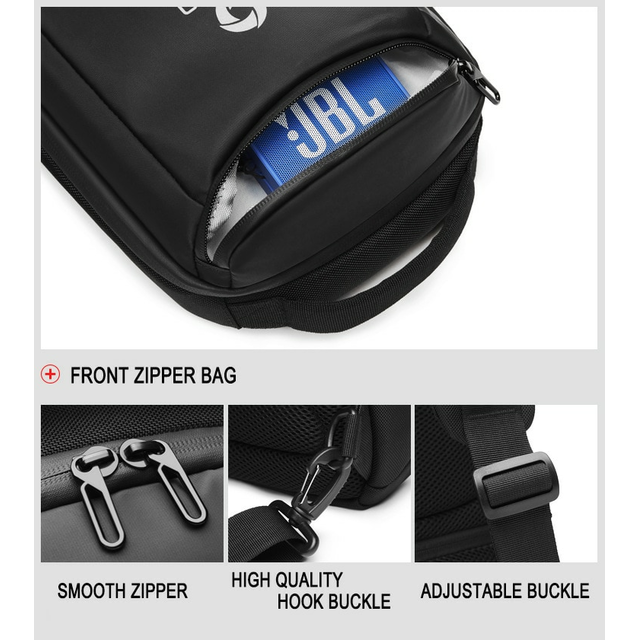 Plecak miejski Ozuko na jedno ramię organizer z USB ZL9078m36