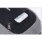 Saszetka-plecak miejski z USB odblaski