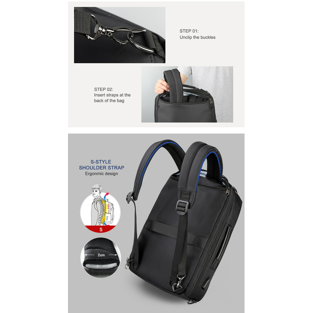 Torba/Plecak Tigernu na laptopa 15,6&quot; T-B3639