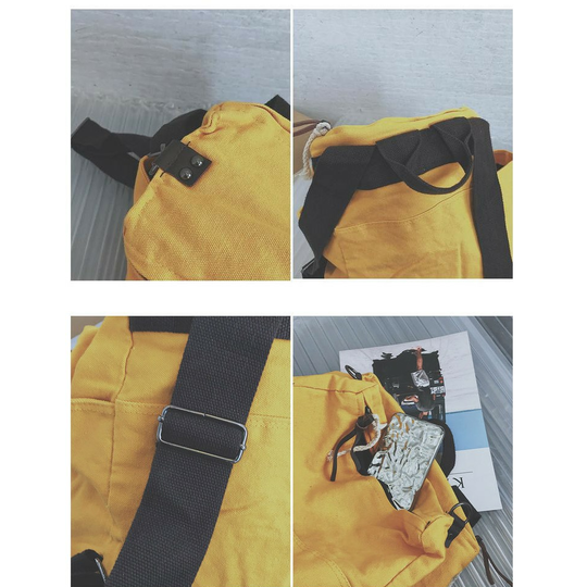 Torba/plecak vintage bardzo pojemny