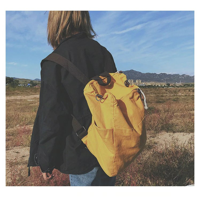 Torba/plecak vintage bardzo pojemny