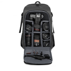 Plecak fotograficzny MDN Focus na aparat + laptopa 15,6&quot; - Kolor: czarno-szary