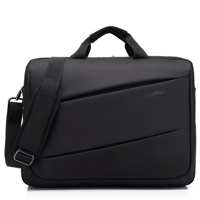 Torba Coolbell na laptopa 17,3&quot; dwukomorowa CB-2068 - Kolor: czarny